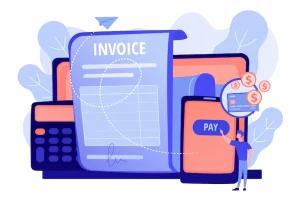 facture d'acompte invoice