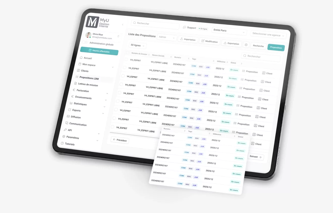 Produits MyU Gestion Interne Header
