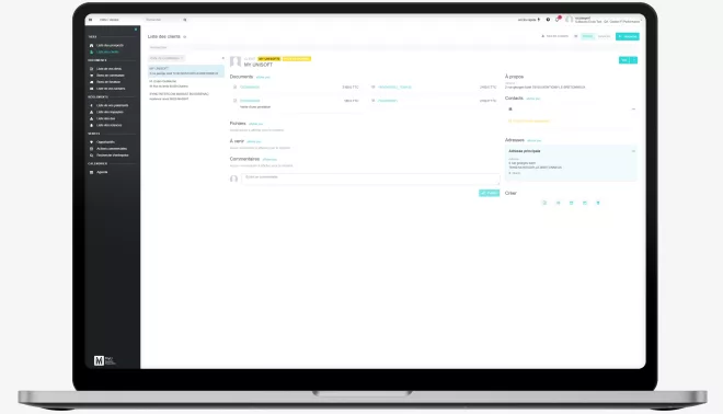CRM intégré