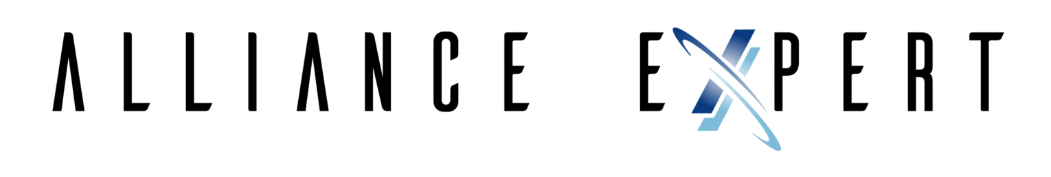 Logo du partenariat Alliance Expert et MyUnisoft, éditeur de logiciels de gestion