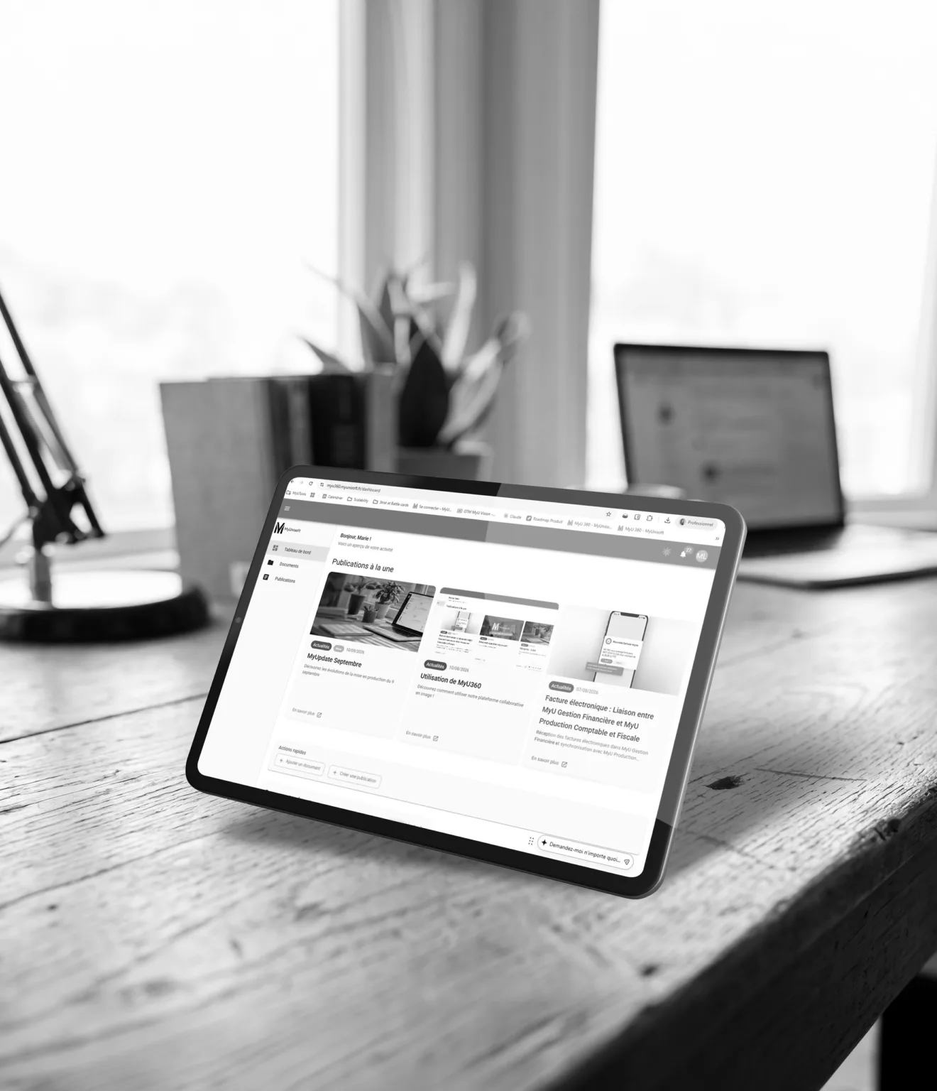 MyU360 - la plateforme collaborative entre MyUnisoft et vous